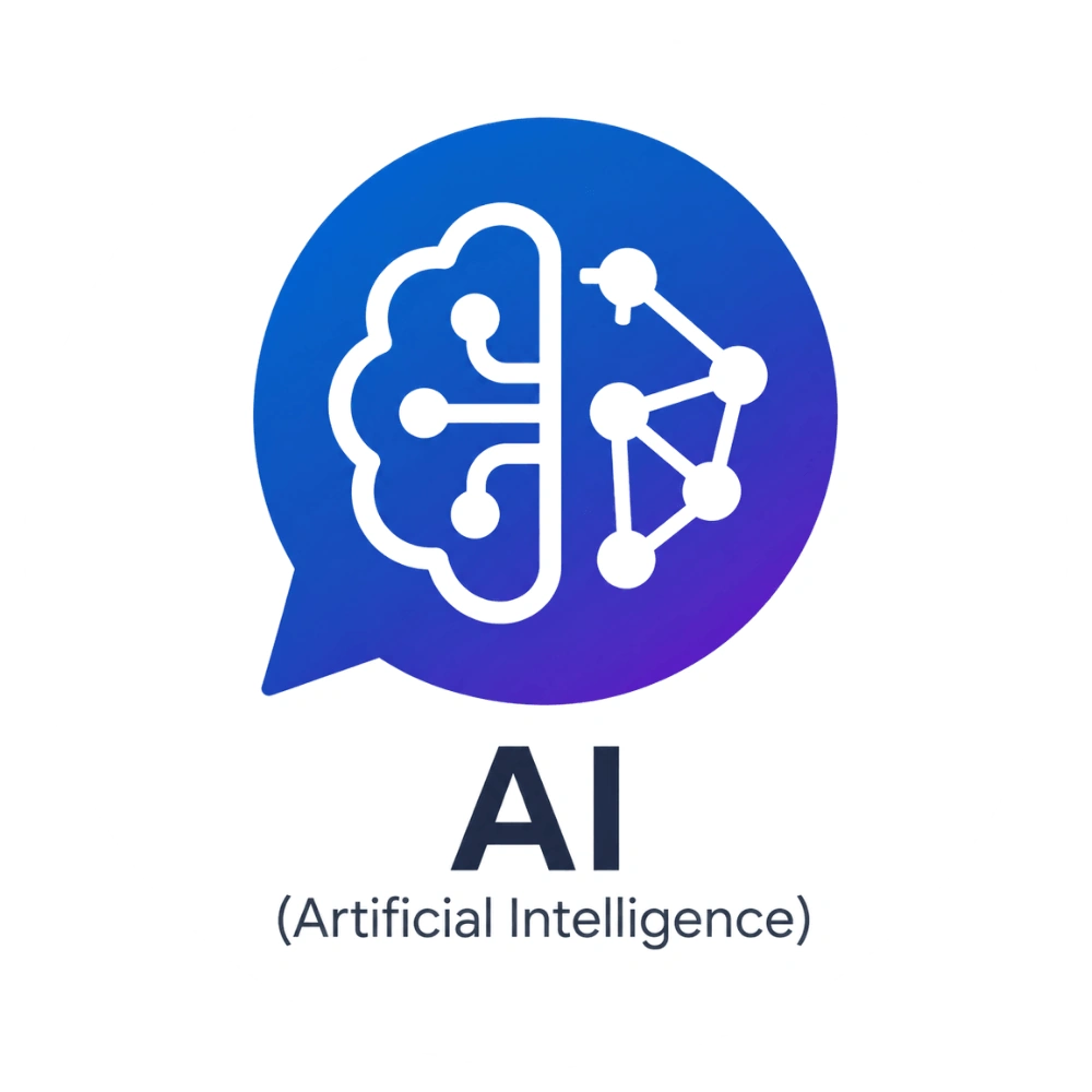 AI (Artificial Intelligence) Icon
